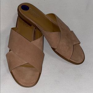 Franco Sarto Crisscross Slides